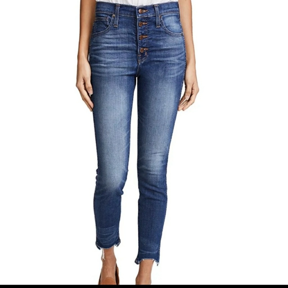Madewell High rise 30"  skinny jeans